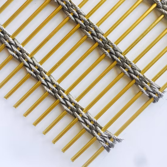 Hot Sell Interior Woven Wire Fabric Wire Mesh for Partition