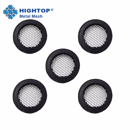 Wire Mesh Hose Rubber Washer Filter Strainer Cap Screen for Shower Faucets