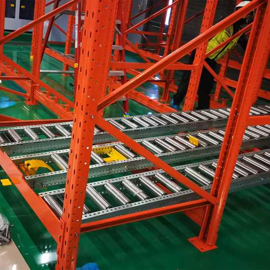 Dynamic Storage Pallet Gravity Flow Rack
