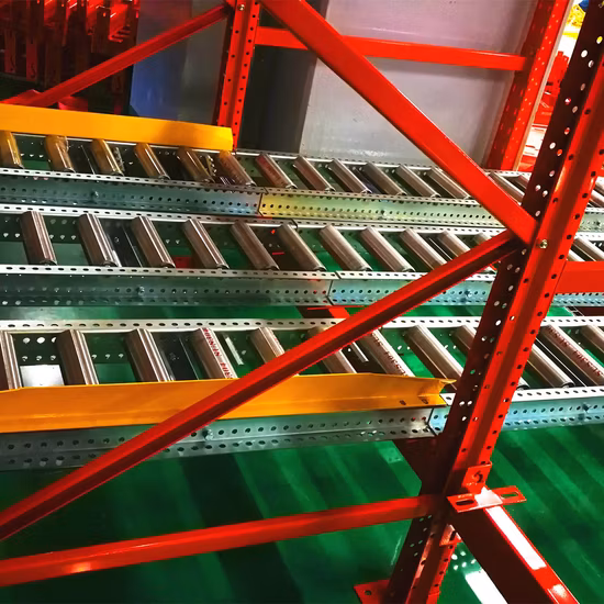 Dynamic Storage Pallet Gravity Flow Rack
