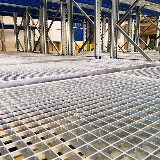 Warehouse Storage Mesh Grid Shelves Selective Pallet Rack