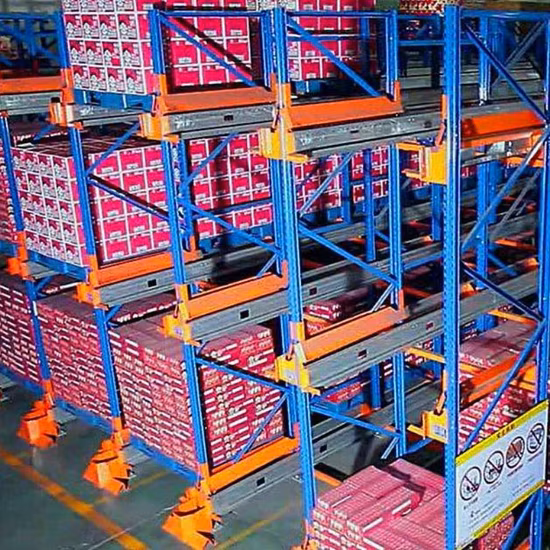 Automatic Radio Shuttle Rack System Shelving Rack