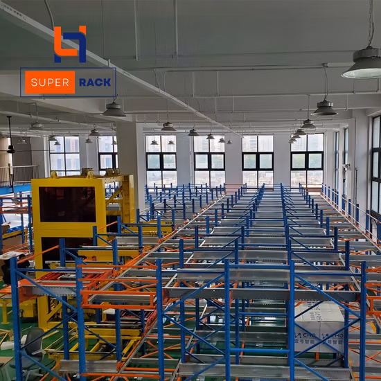 Speed Heavy Duty Customized Radio Shuttle Pallet Racking for Warehouse Storage