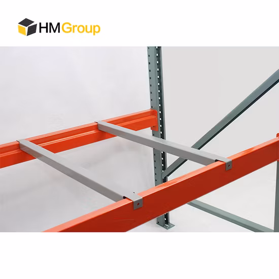Pallet Support Bar on Box Beam