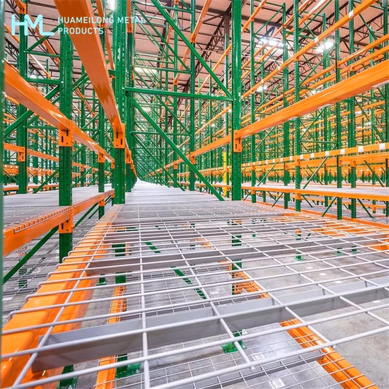 in Stock Heavy Duty Industrial Steel Metal Wire Mesh Decking Panel for Pallet Racking