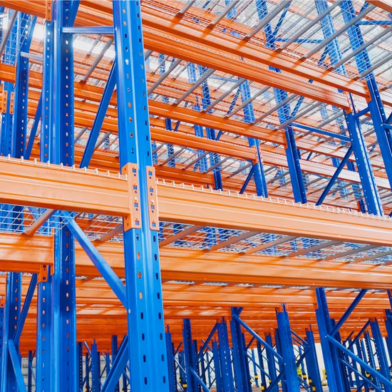 Warehoue Storage Double Deep Pallet Rack