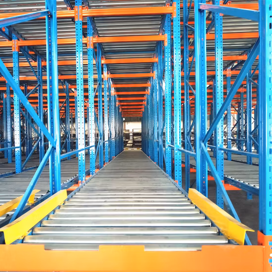 Dynamic Storage Pallet Gravity Flow Rack
